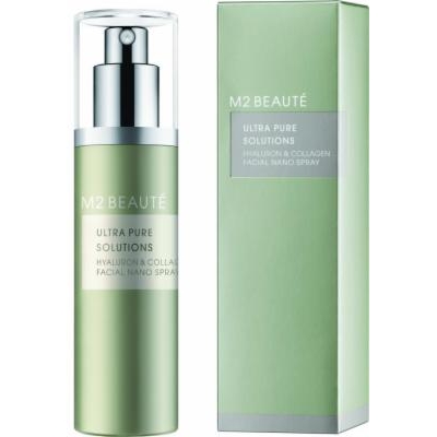 M2 BEAUTE Ultra Pure Solution Hyaluron & Collagen Facial Nano Spray Gesichtsspray