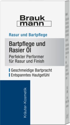 Braukmann Bartpflege und Rasier Öl